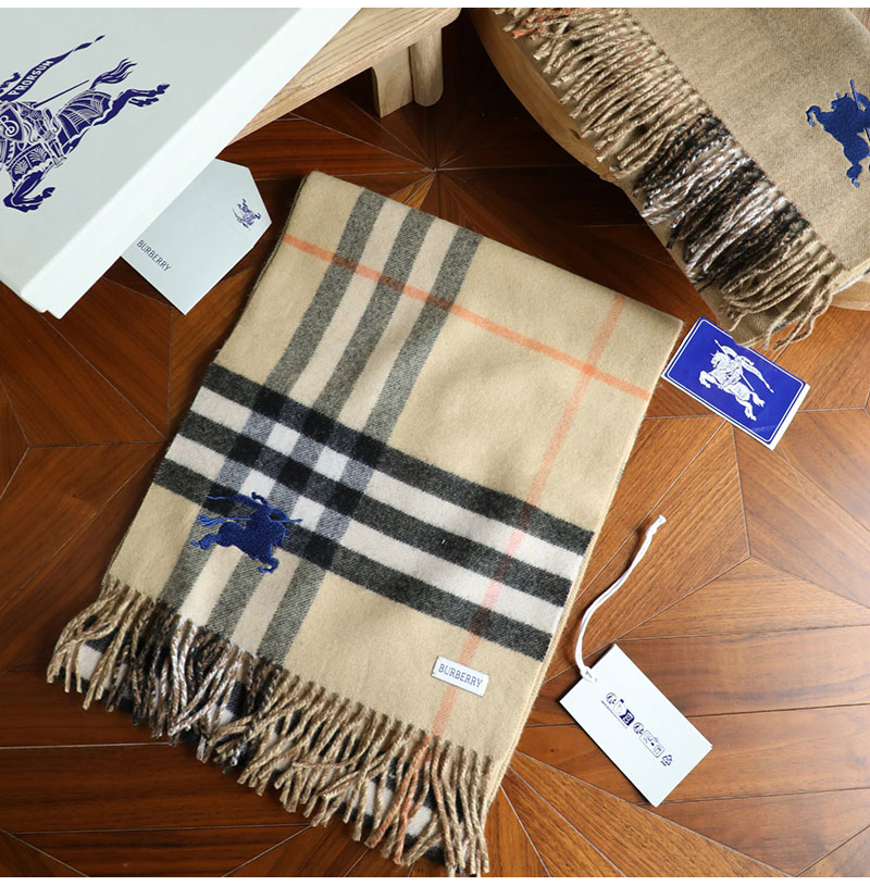 BURBERRY-10082 버버리 2026FW 양면 캐시미어 체크무늬 스카프