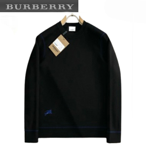 BURBERRY-111612 버버리 블랙 니트 코튼 스웨터 남성용