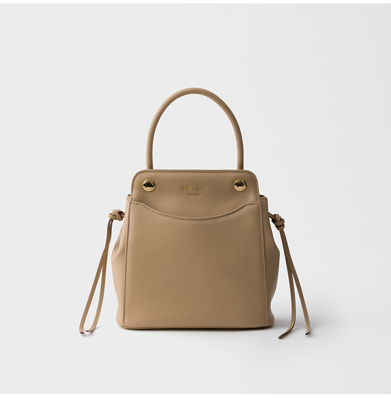 [스페셜오더]PRADA-1BA496 프라다 캐리 미니 가죽 핸드백 샌드 베이지