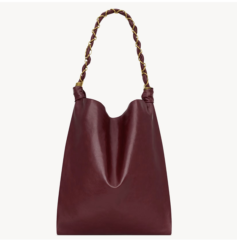  [스페셜오더]SAINT LAURENT-834750 생로랑 스무스 가죽 소재 아말리아백 AMALIA 버건디