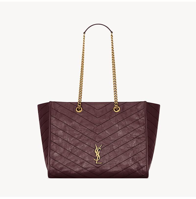[스페셜오더]SAINT LAURENT-871151 생로랑 빈티지 가죽 소재 NIKI 미듐 쇼핑 백