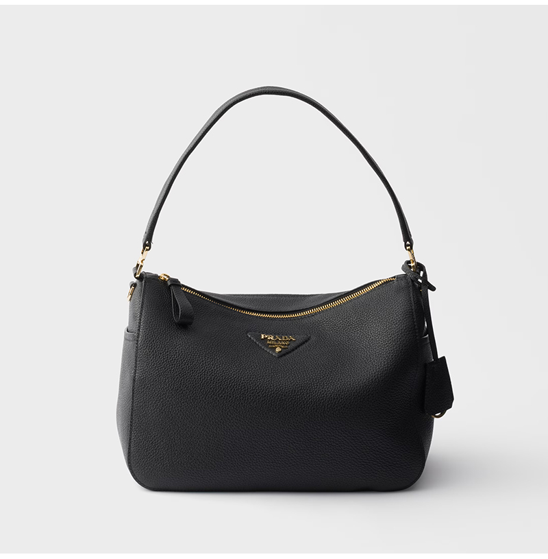 [스페셜오더]PRADA-1BC283 프라다 그레인 가죽 미디엄 숄더백 블랙