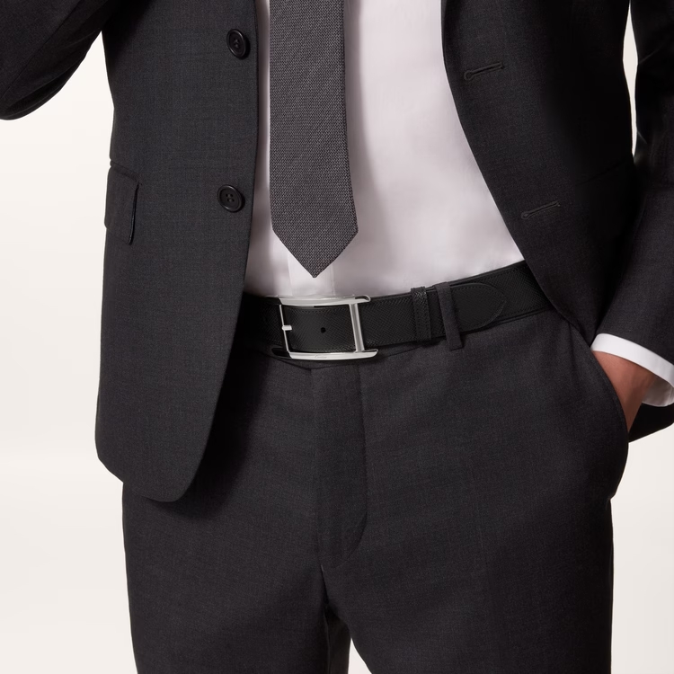 [스페셜오더]Cartier-L5000615 까르띠에 탱크 드 까르띠에 벨트 블랙 은장