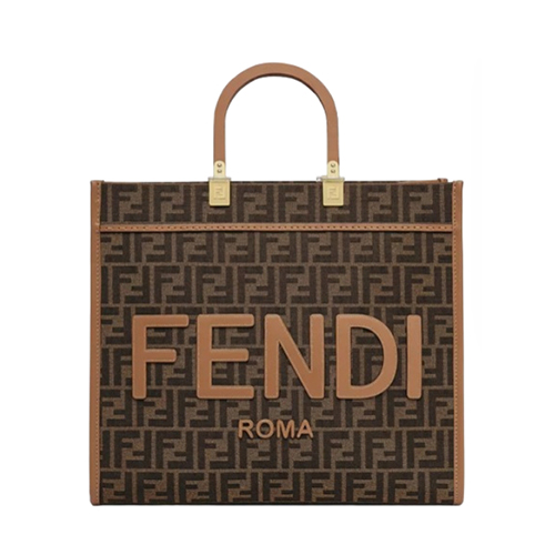 [스페셜오더]FENDI-8BH386 펜디 브라운 선샤인 미디엄 쇼퍼 백